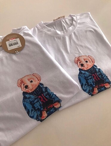 diğer Beden Teddy bear tişört & Ralph Lauren tişört