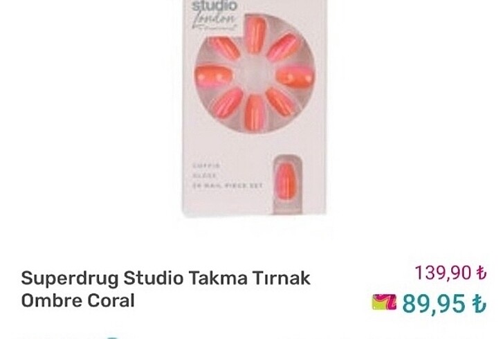 Watsons Ombre takma tırnak yeni