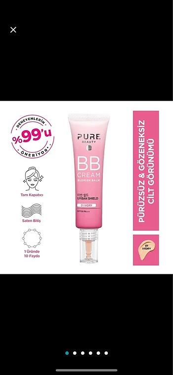 Pure Beauty Ivory BB krem fondöten
