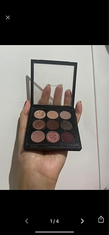Orijinal Mac Burgundy Times Far Paleti