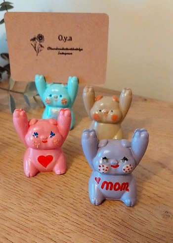 Sevimli minnoş Kart Tutucular - Görsel 2