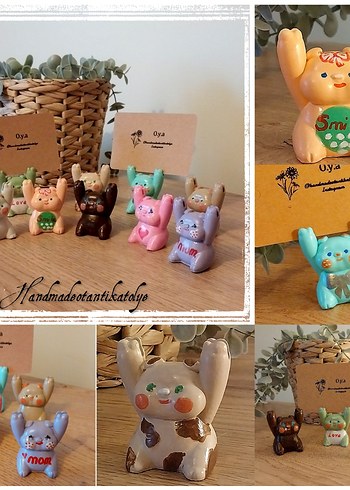 Sevimli minnoş Kart Tutucular - Görsel 6