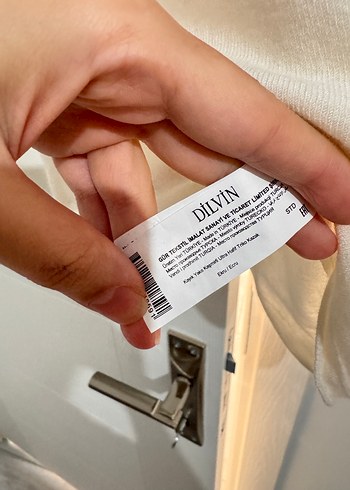 Kayık yaka kaşmir karışımlı kazak ekru - Görsel 7