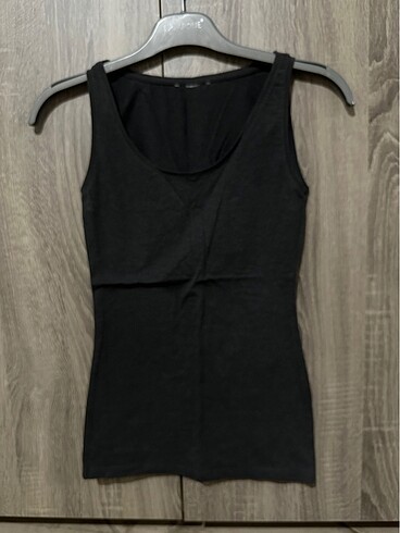 Siyah askılı body