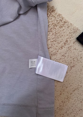 Gri lila Adidas Kısa Kollu Tişört - Görsel 5