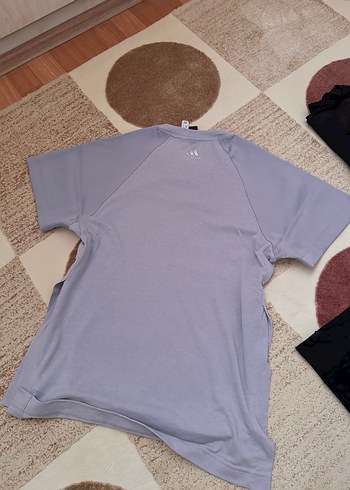 Gri lila Adidas Kısa Kollu Tişört - Görsel 9