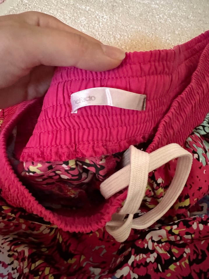 Renkli Bağcıklı Mini deniz  Şort - Görsel 3