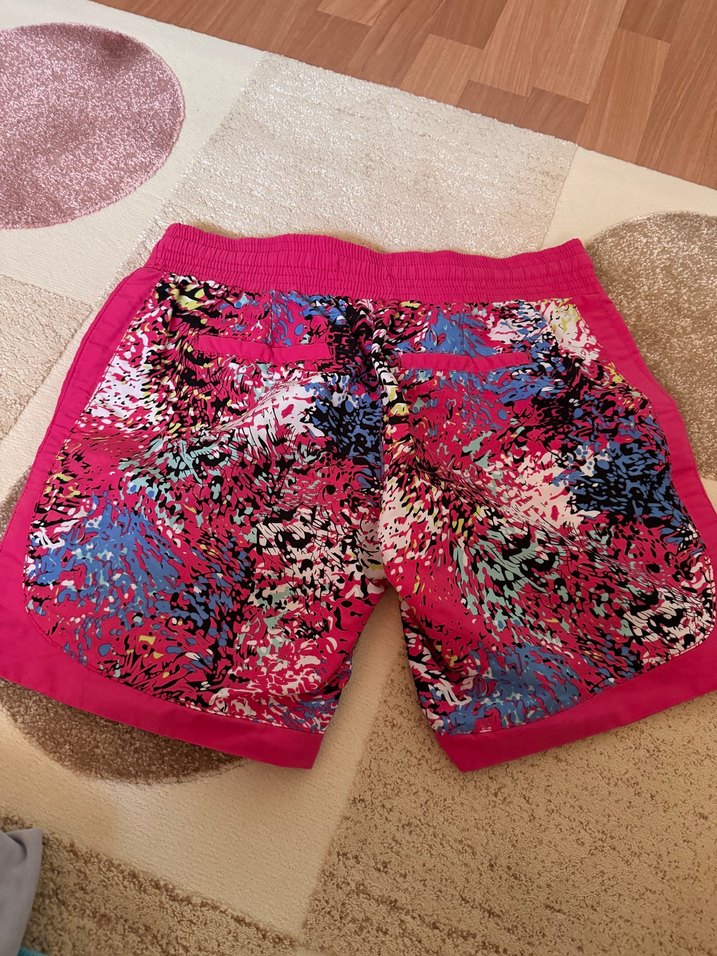 Renkli Bağcıklı Mini deniz  Şort - Görsel 4