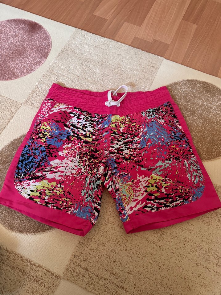 Renkli Bağcıklı Mini deniz  Şort - Görsel 2