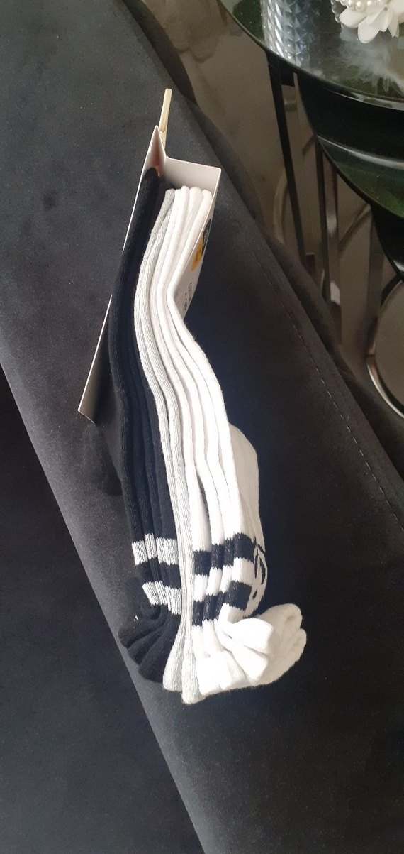 LC Waikiki Erkek Pamuklu Yüksek Bilek Çorap 5'li - Görsel 2