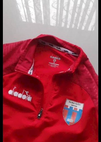 Erkek Kırmızı Uzun Kollu Spor Tişört - Görsel 2