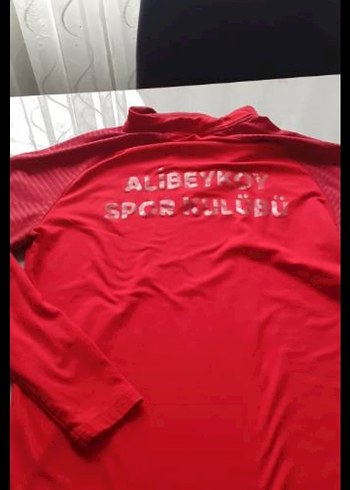 Kırmızı Erkek Uzun Kollu Spor Sweatshirt - Görsel 2