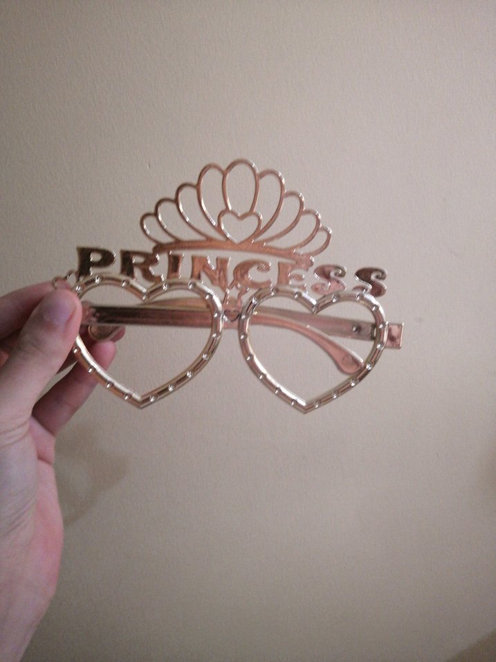 Vintage Altın Renkli doğum günü gözlüğü - Görsel 2