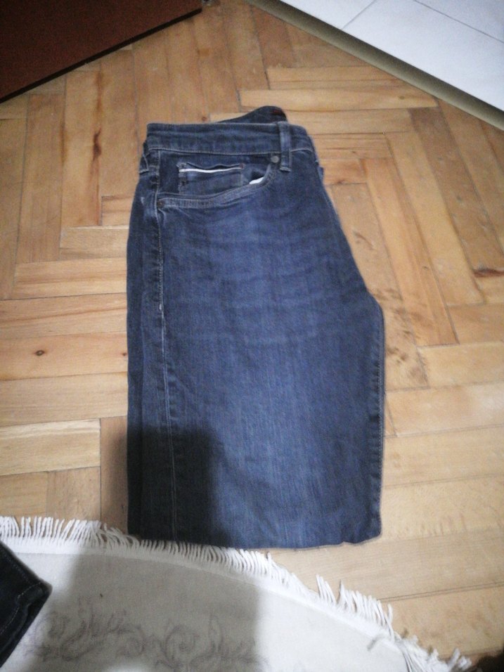 Kadın Mavi Kot Pantolon - Görsel 5