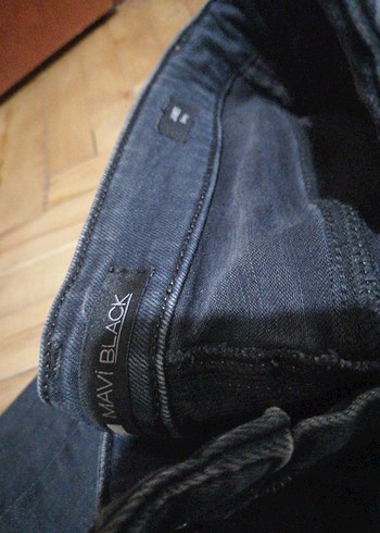 Erkek Lacivert Bol Kesim Kot Pantolon - Görsel 3