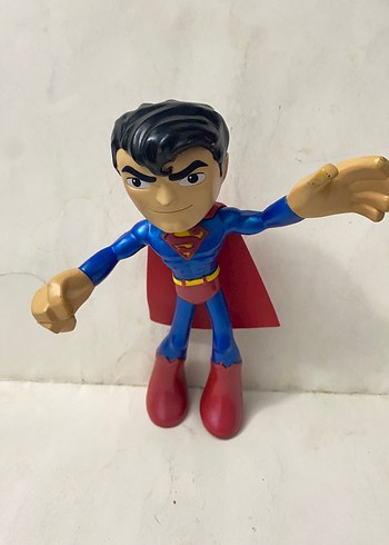 Renkli Mavi Superman Aksiyon Figürü