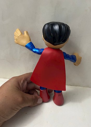 Renkli Mavi Superman Aksiyon Figürü