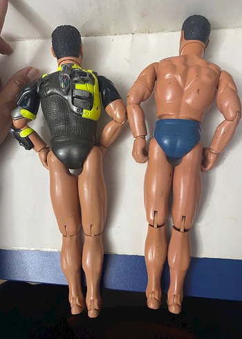 Beden Renk 5 Adet Eski Action Man