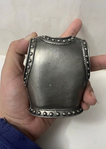 Beden gri Renk 10cm Demirden Zırh Büst