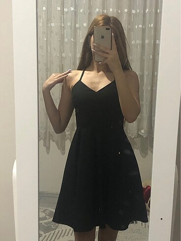 Zara Siyah elbise