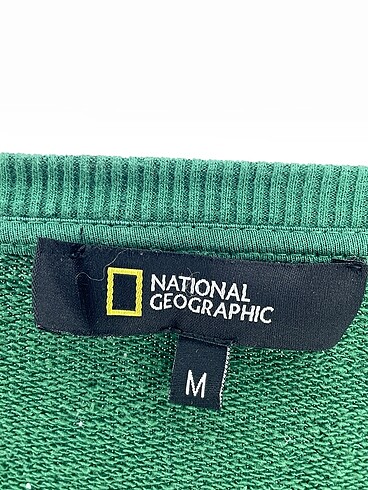 m Beden yeşil Renk National Geographic Sweatshirt %70 İndirimli.