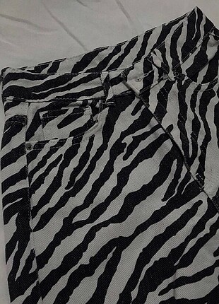 s Beden çeşitli Renk Zebra desen pantolon
