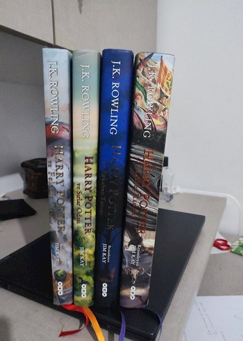 Harry Potter Resimli Özel Baskı ilk 4 Kitap Seti
