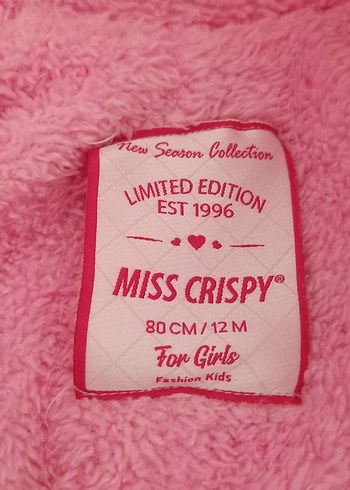 Pembe Desenli Kürklü Bebek Kış Tulumu - Görsel 7