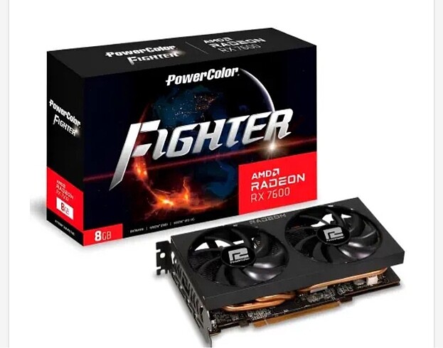 AMD RADEON7600 EKRAN KARTI 8 GB 128 BİT