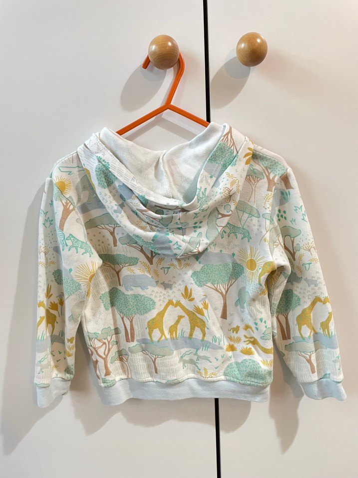 Erkek Çocuk Kapüşonlu Fermuarlı Sweatshirt - Görsel 2