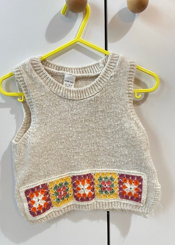 Nakışlı Bohem Kadın Triko Süveter - Görsel 3