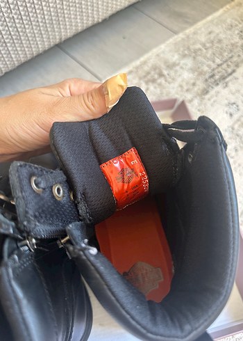 Harley Davidson Harley Davidson Siyah Bağcıklı bot