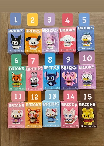 Bricks Lego Figür Seti