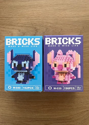 Bricks stitch ve angel lego seti