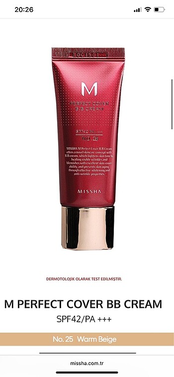 Missha bb krem