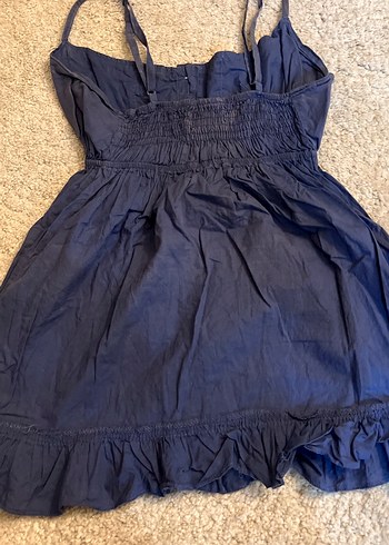 Lacivert babydoll ust - Görsel 3