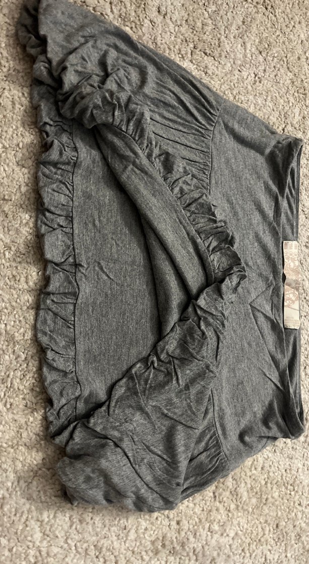 Gri balon Etek - Görsel 3