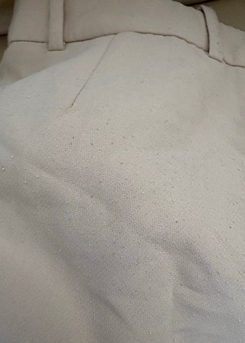 s Beden ten rengi Renk Bej Yüksek Bel Mini Kadın Şort