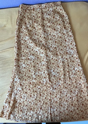 40 Beden Vintage sari desenli etek