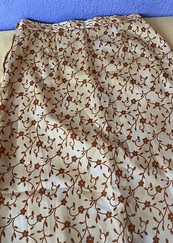 Vintage sari desenli etek