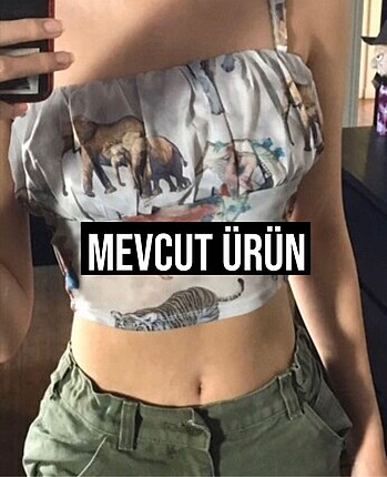Angel Print Crop Top
