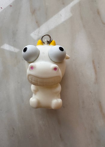 Renkli Karakter pörtlek gözlü Figürlü Anahtarlık Seti - Görsel 3