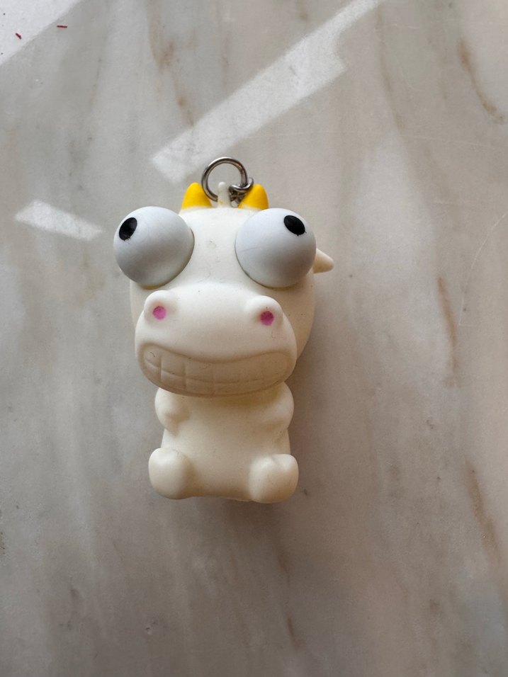 Renkli Karakter pörtlek gözlü Figürlü Anahtarlık Seti - Görsel 3