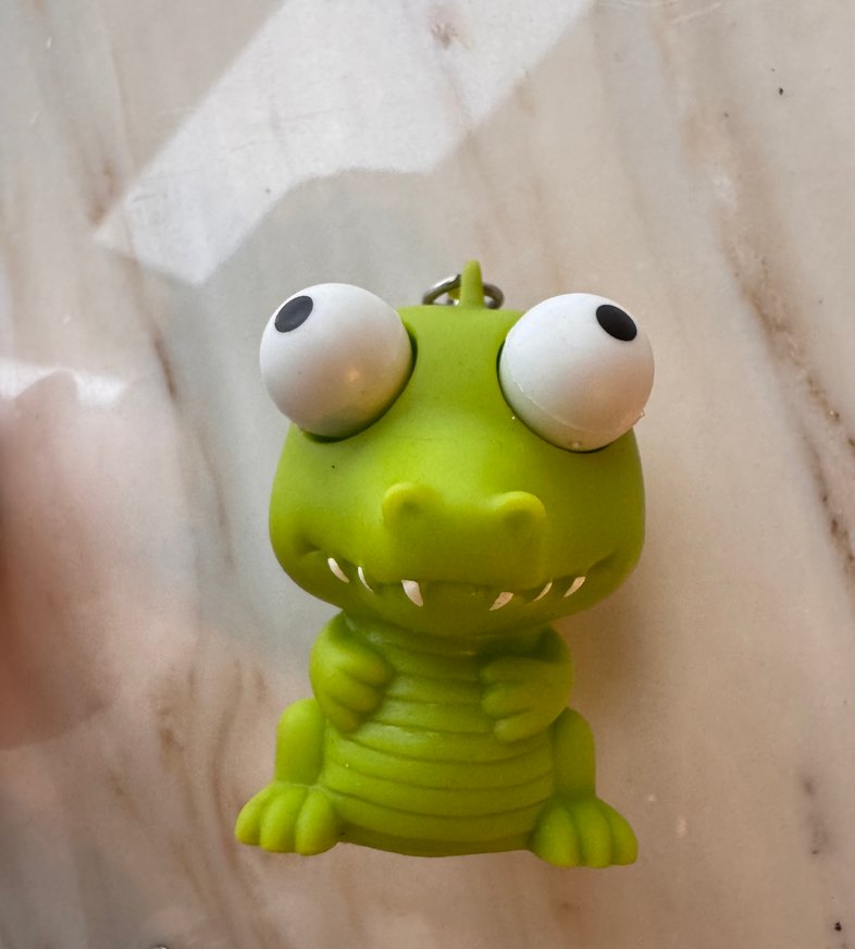 Renkli Karakter pörtlek gözlü Figürlü Anahtarlık Seti - Görsel 5