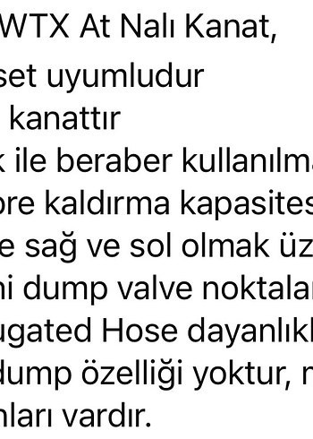 APEKS WTX at nalı kanat - Görsel 4