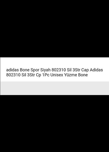ADİDAS SU GEÇİRMEZ BONE