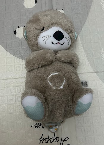 Işıklı Gri Peluş Ayıcık Oyuncak uyku arkadaşı - Görsel 2