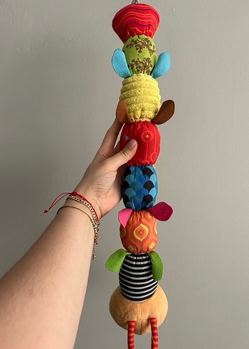 Renkli Tırtıl Peluş Oyuncak - Görsel 2