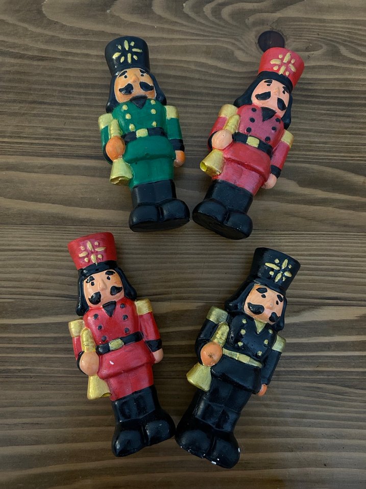 Renkli Kurşun Asker yılbaşı Figürleri Seti - Görsel 2