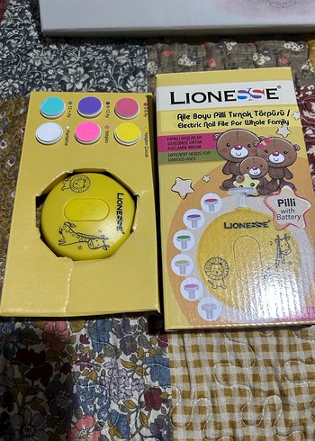 Lionesse Elektrikli Tırnak Törpüsü Sarı - Görsel 3